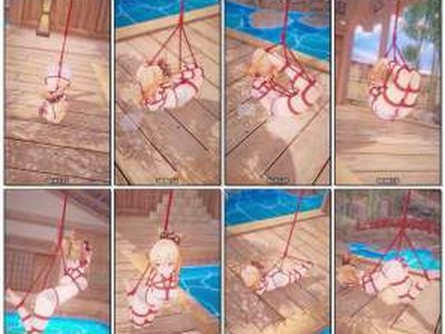 bazy 宵宫的温泉之旅红绳脱衣裸足版2k60帧展示视频含道具...