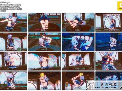 bazy 甘雨的别样假日玄玉瑶芳红绳裸足版4k60帧展示视频有...