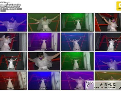 胜景 绳缚中原会所里捆绑婚纱女M二