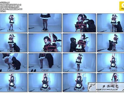 莉雅 绳匠的委托cosplay黑丝紧缚啵啵贝吊缚蒙眼胶带封嘴