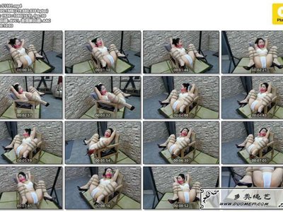 HD飞天 牧遥雅思折腿大号口球挣扎折磨